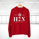 Unisex Hooded Zip Sweatshirt