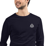 Embroidered Unisex Long Sleeve Tee